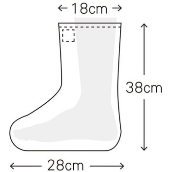 CKL ベロア フットミット ブラウン CML
