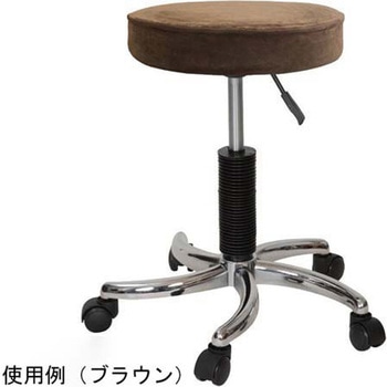 CKL ベロア スツールカバー ブラウン CML