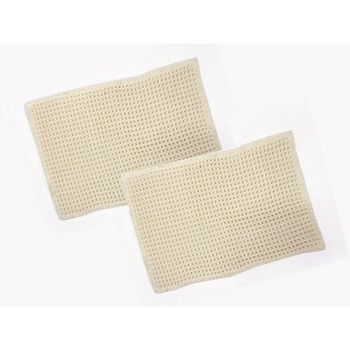 ワッフルバスマット 45×60cm アイボリー 2枚入 マルナカ