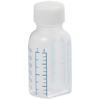 投薬瓶 青目盛 30ml/滅菌 260本入 アズワン