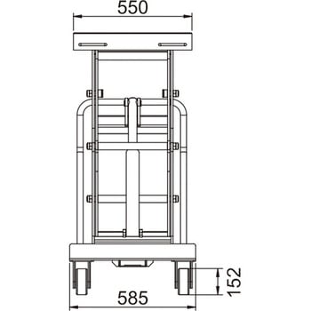 500kg 油圧テーブルリフト JTC