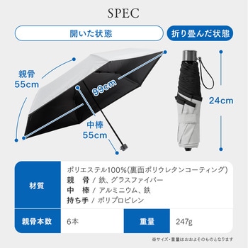 晴雨兼用折り畳み傘 アイメディア