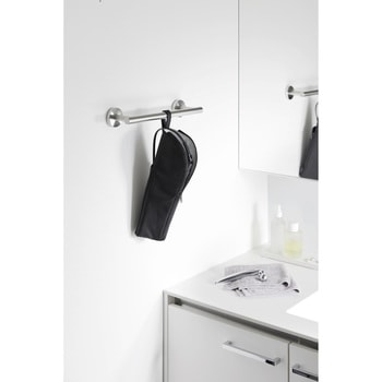 耐熱ヘアーアイロンポーチ タワー M ブラック 山崎実業