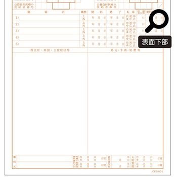 診療録 B5 社保1号紙 11号 5冊入 アズワン