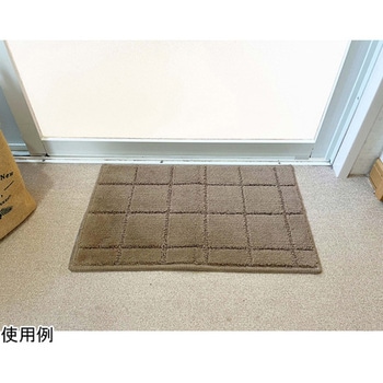 日本製 抗菌防臭&吸水速乾バスマット レチカータ Sサイズ 30×50cm ベージュ マルナカ