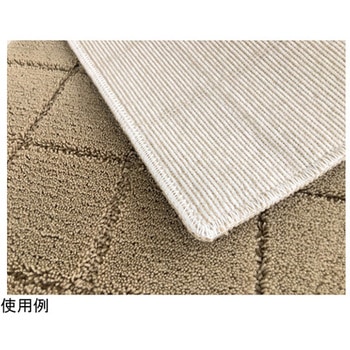 日本製 抗菌防臭&吸水速乾バスマット レチカータ Mサイズ 45×60cm ベージュ マルナカ