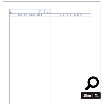 診療録 A4 国保2号紙 24号 10冊入 アズワン