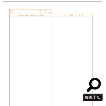 診療録 A4 社保2号紙 14号 10冊入 アズワン