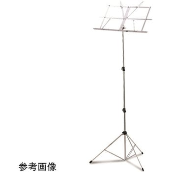 譜面台 携帯用バッグ付き 最軽量 シルバー 鈴木楽器製作所