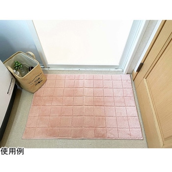 日本製 抗菌防臭&吸水速乾バスマット レチカータ LLサイズ 60×90cm ピンク マルナカ