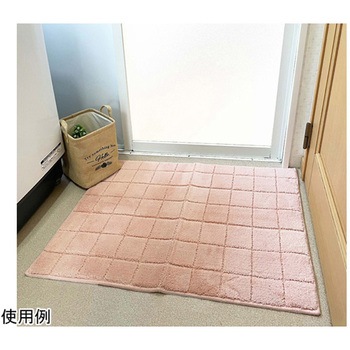 日本製 抗菌防臭&吸水速乾バスマット レチカータ LLサイズ 60×90cm ピンク マルナカ