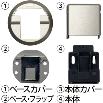 カチッと強く止まる マグネットドアストッパー WAKI