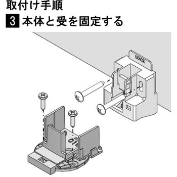 カチッと強く止まる マグネットドアストッパー WAKI
