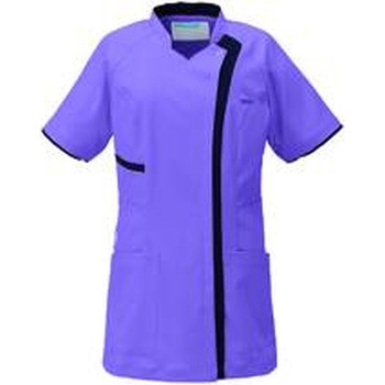 KZN702-44(メローパープルX レディススクラブジャケット半袖 KAZEN 55662875