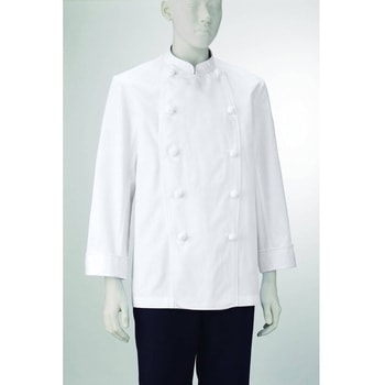 男子コックコート長袖 KAZEN