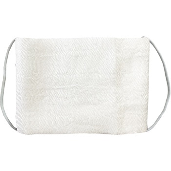 ひんやり接触冷感 ゴムとガーゼタオルで縫わずにできる簡易マスク ホワイト 成瀬