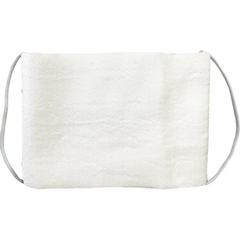 ひんやり接触冷感 ゴムとガーゼタオルで縫わずにできる簡易マスク ホワイト 成瀬