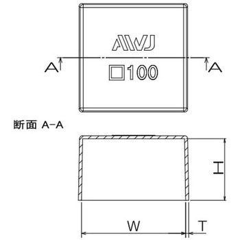 アイボリーTPEカクパイプキャップ 大阪魂