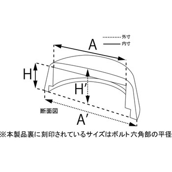 アイボリーTPEボルトケショウキャップ 大阪魂