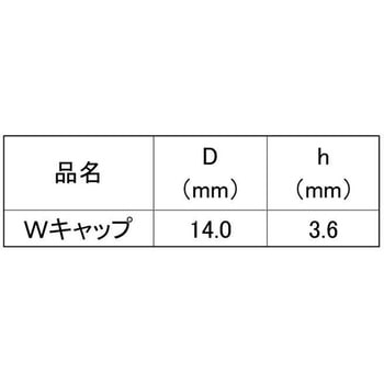 ホワイトWキャップ(Cボックス 大阪魂