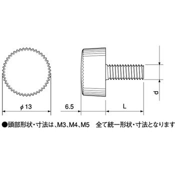 シロ FASNYツマミネジ3X6ツマミネジ 大阪魂