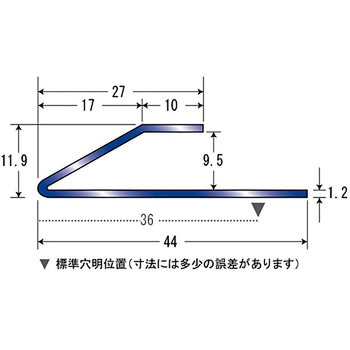 床金物 見切り金物 ステンレス製見切り アシスト
