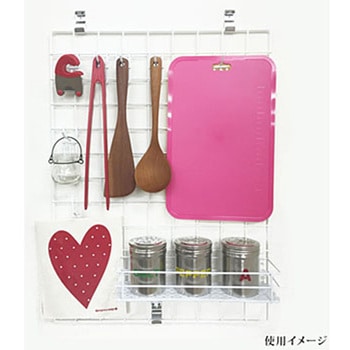メッシュパネル用 DX引掛カゴB WAKI