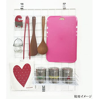 メッシュパネル用 DX引掛カゴB WAKI
