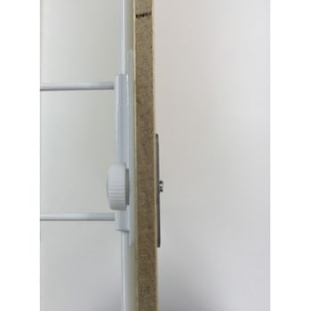 メッシュ棚受専用ジョイント金具 穴あきボード+メッシュ棚受 WAKI