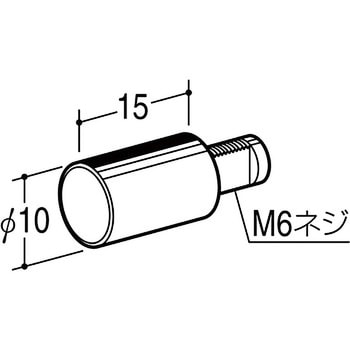 GPネジ付きダボ 10個入り ROYAL(ロイヤル)