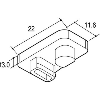 L型開き止めバー用ラバー 10個入り ROYAL(ロイヤル)
