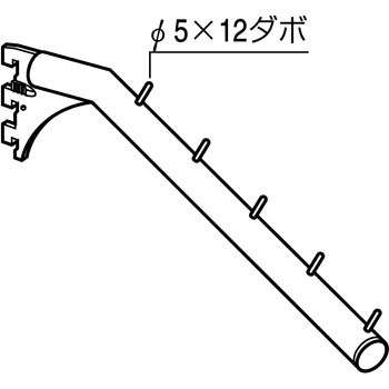 R-FB-25-5 Rフェイスアウト傾斜ハンガー25 1個 ROYAL(ロイヤル)[建築