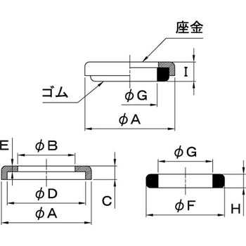 NBR SUSパッキングW 大阪魂