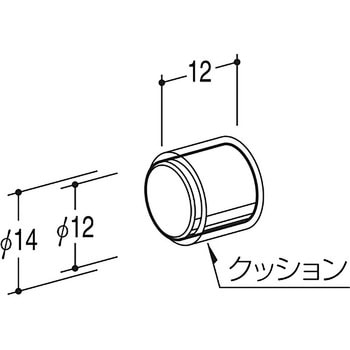 ガラス棚板用ELダボ12 10個入り ROYAL(ロイヤル)