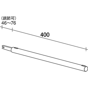 グラスロッド19Φ ROYAL(ロイヤル)[建築金物]