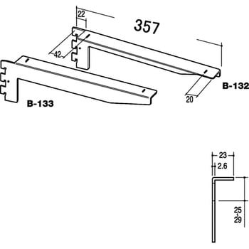 B-132/133 �t�H�[���h�u���P�b�g ���E�Z�b�g B-132/133 ROYAL(���C����)[���z����] 55770898