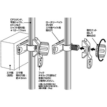 CPエサ箱ホルダー DAIWA(ダイワ)