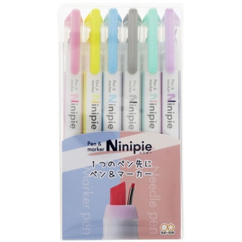 Ninipie 6本セット サンスター文具