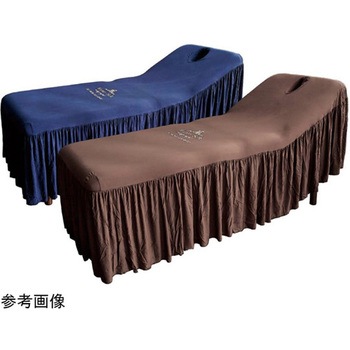 CKL ウォーターシルク ベッドフリルカバー ネイビー CML217C用 - CML