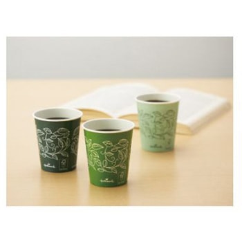 FSC (R) 認証ボタニカル紙コップ150mL カウネット