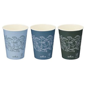FSC (R) 認証ボタニカル紙コップ275mL カウネット