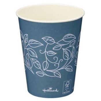 FSC (R) 認証ボタニカル紙コップ275mL カウネット
