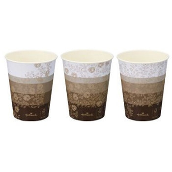 FSC (R) 認証目盛り付き紙コップ275mL カウネット