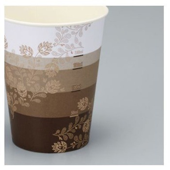 FSC (R) 認証目盛り付き紙コップ275mL カウネット