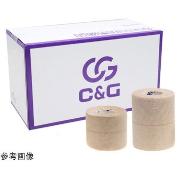 C&G エラスティックテープ 75mm×4.6m 16巻入 Haleon(ヘイリオン)