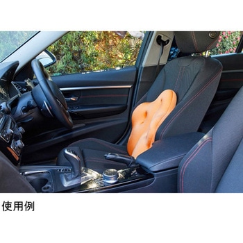 CuCuエクボ 腰楽クッション キャロット 龍野コルク工業