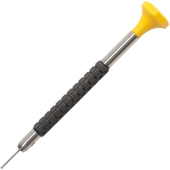 ステンレスドライバー0.8mm (イエロー)替先2本付 Timelab