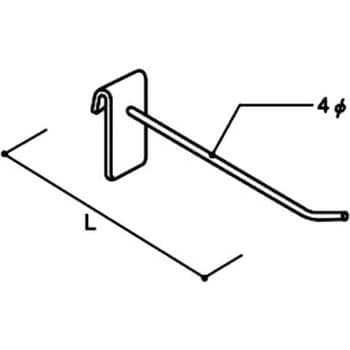 フックラインパーツ シングルフックf4 アイリスオーヤマ その他パーツ 通販モノタロウ
