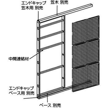 壁面什器ネット アイリスオーヤマ 什器用ネット 【通販モノタロウ】