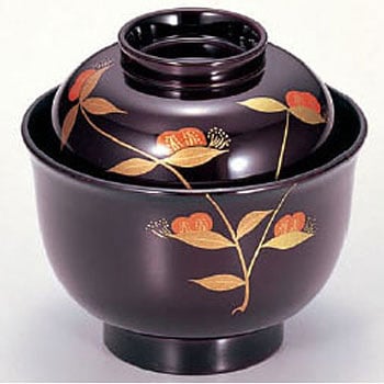 3.3寸 美里吸椀 溜つゆ草 若泉漆器